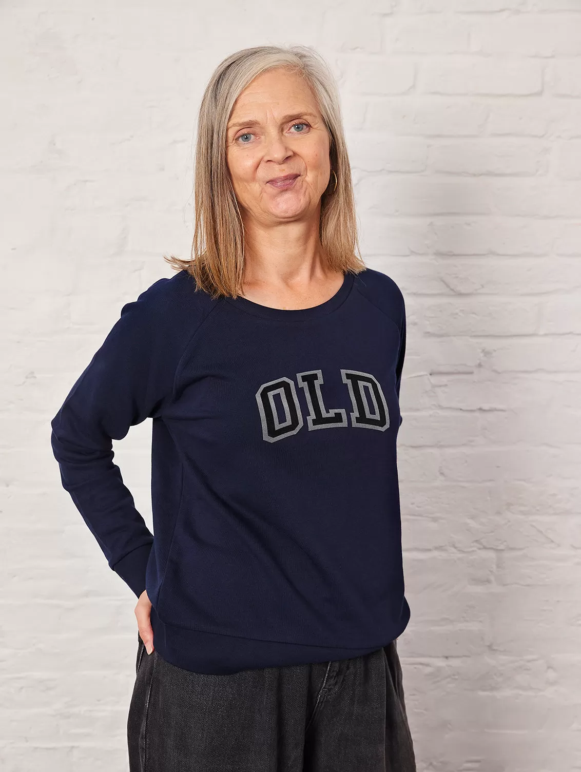 ' OLD SWEATSHIRT NAVY