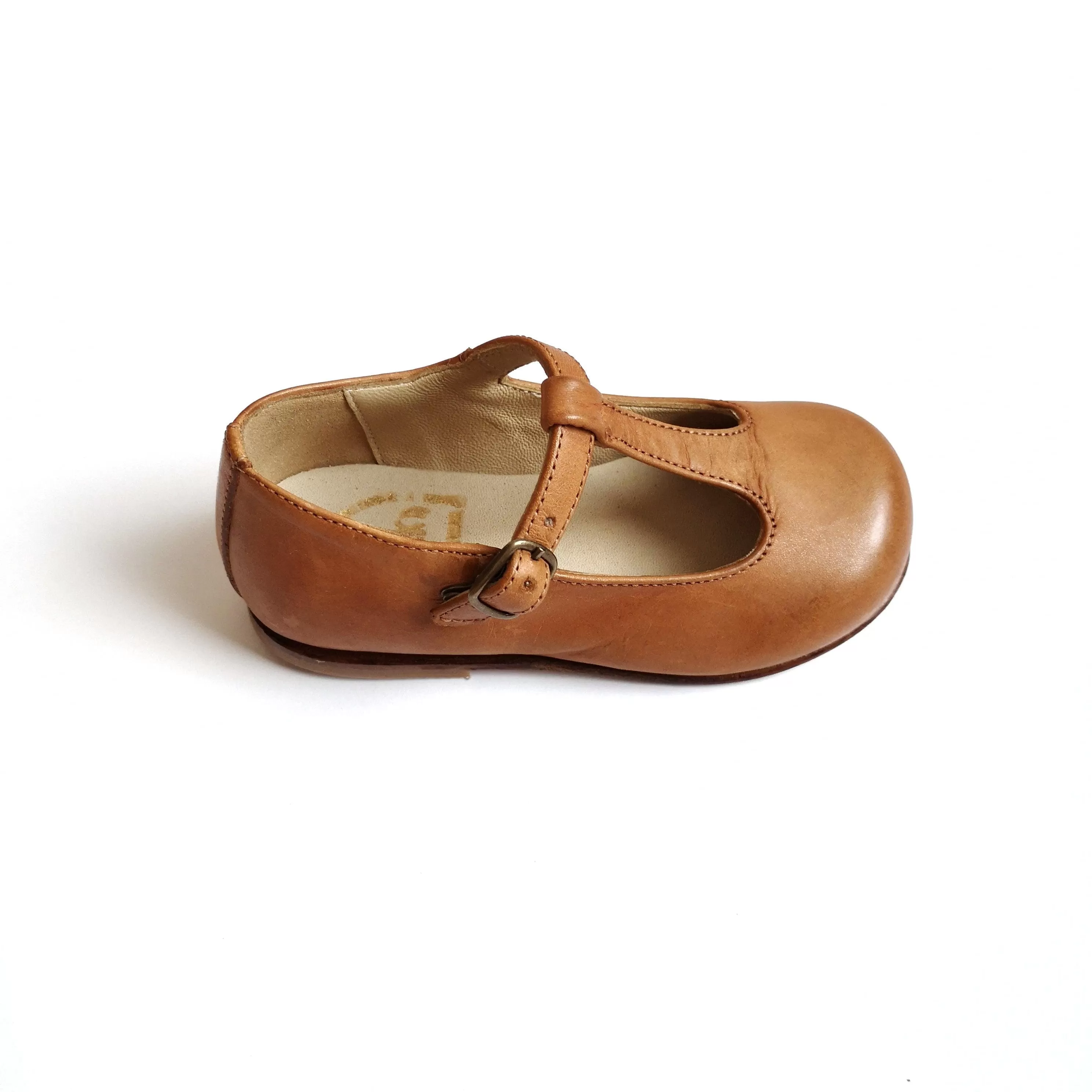 [30%OFF] T-strap Ballerina -Natural brown (in-stock)