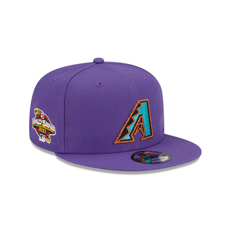 [60188159] Arizona Diamondbacks Patch Up Purple Men's Snapback