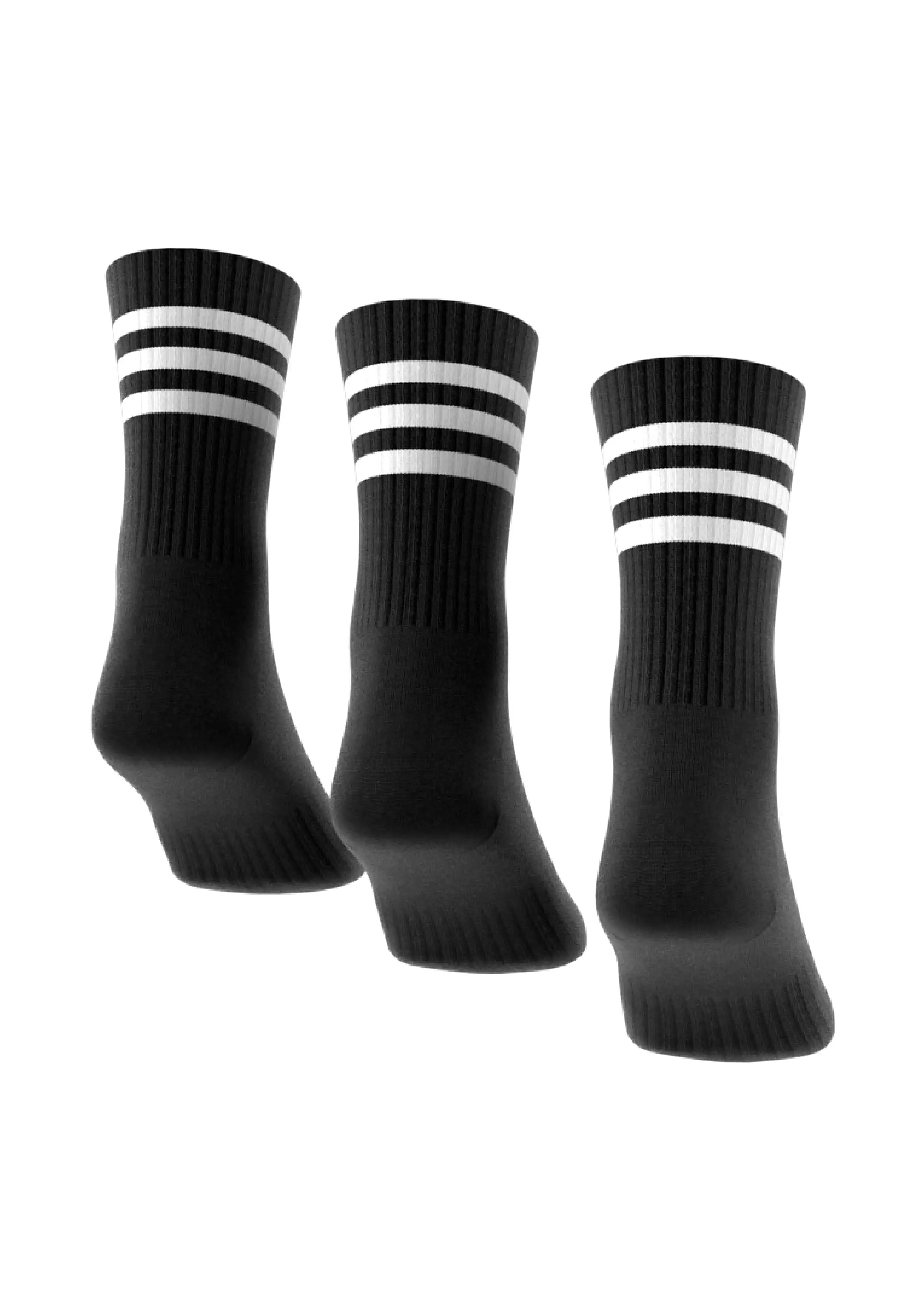 Adidas 3-Stripes Cushioned Crew Socks 3 Pairs <br> IC1321