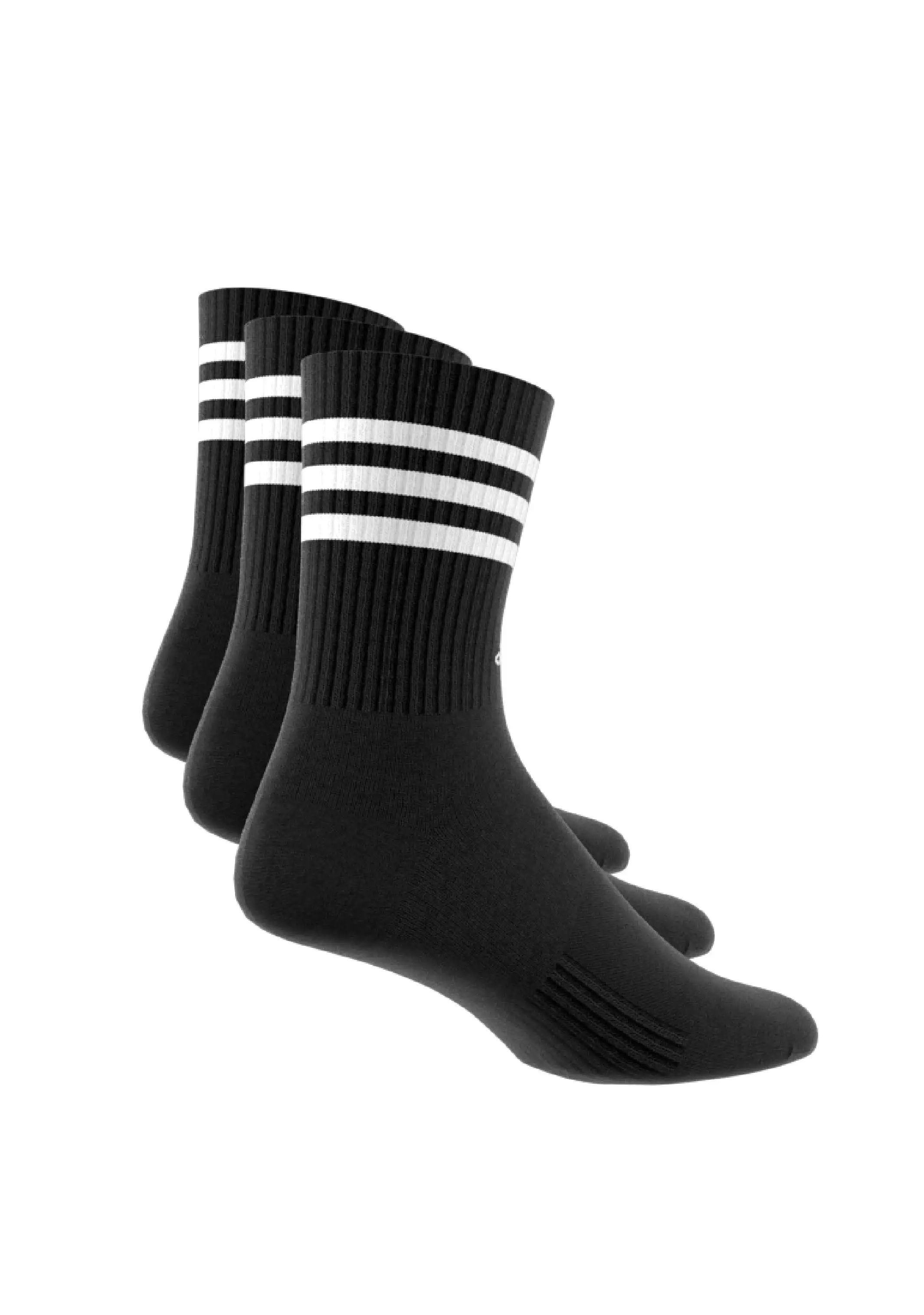 Adidas 3-Stripes Cushioned Crew Socks 3 Pairs <br> IC1321