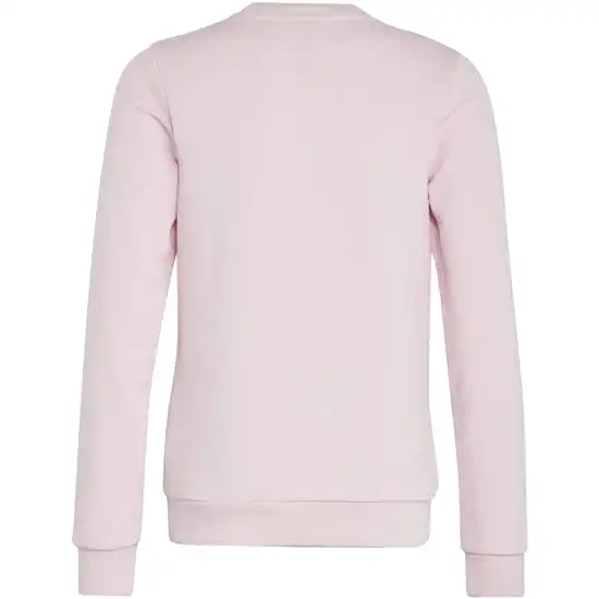 ADIDAS JUNIOR ESSENTIAL PINK CREW SWEATSHIRT