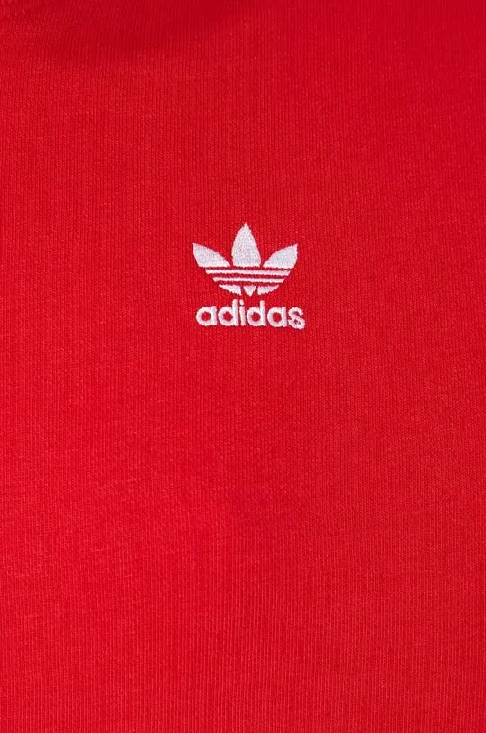 adidas Originals sweatshirt 3-Stripes Crew OS women's red color IN8487