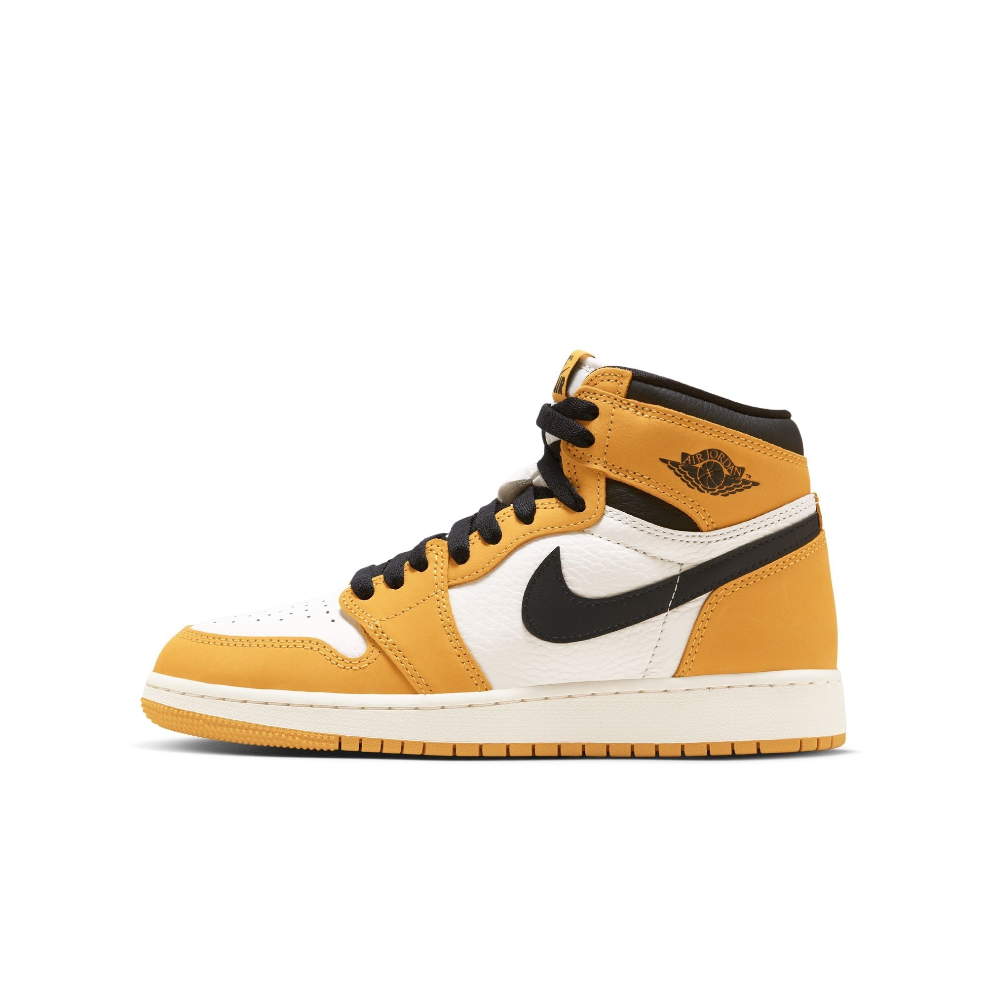 AIR JORDAN 1 HIGH OG GS - YELLOW OCHRE/BLACK-SAIL