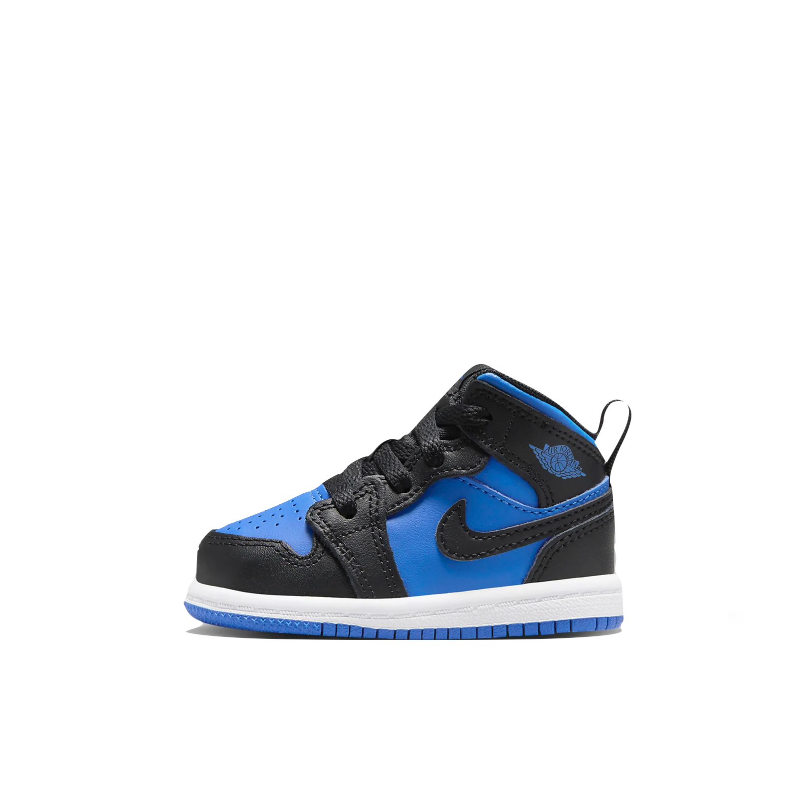 AIR JORDAN 1 MID TD - BLACK/ROYAL BLUE-BLACK-WHITE