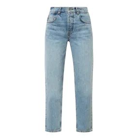 ANINE BING Benson High-Rise Straight-Leg Jeans - Vintage Indigo