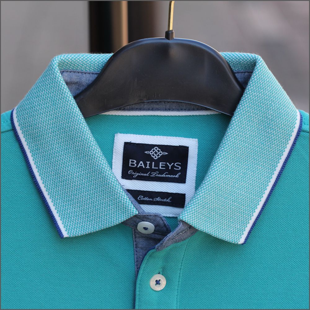 BAILEYS Aqua Pocket Polo Top*