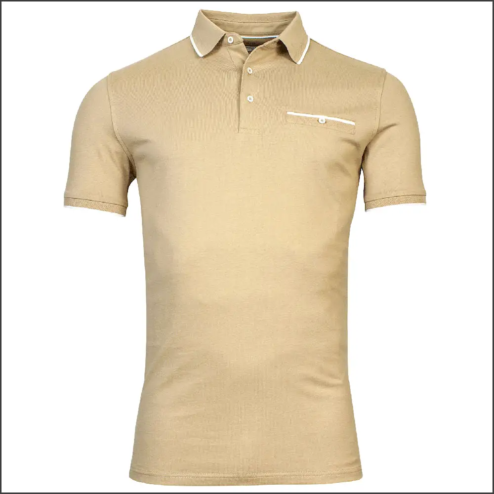 BAILEYS Beige Polo Top*