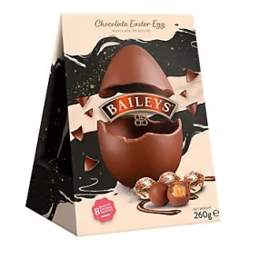 Baileys Chocolate Easter Egg With 8 Baileys Truffles 260g | Kaleidoscope