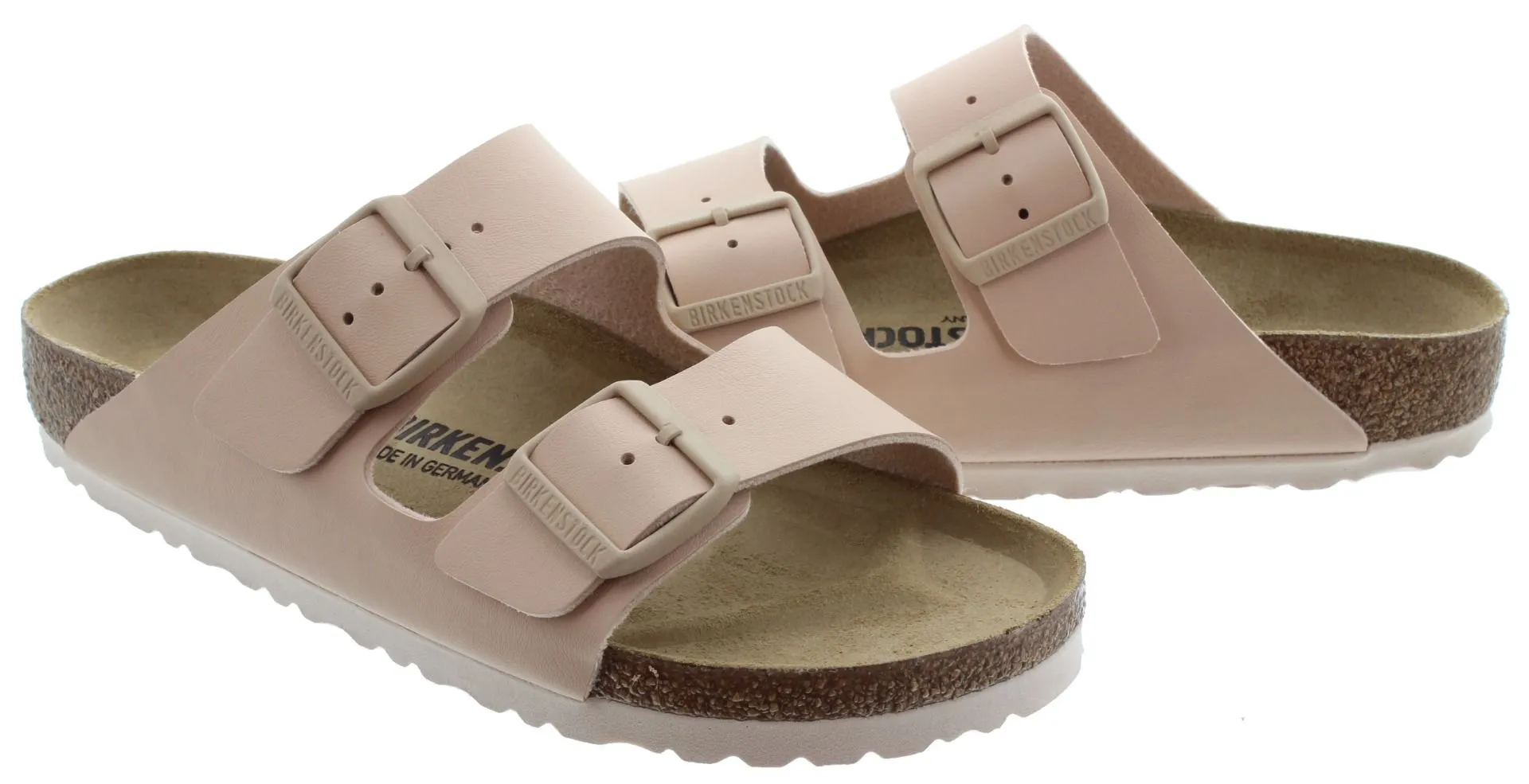 BIRKENSTOCK Ladies Arizona Narrow Fit Sandals In Nude