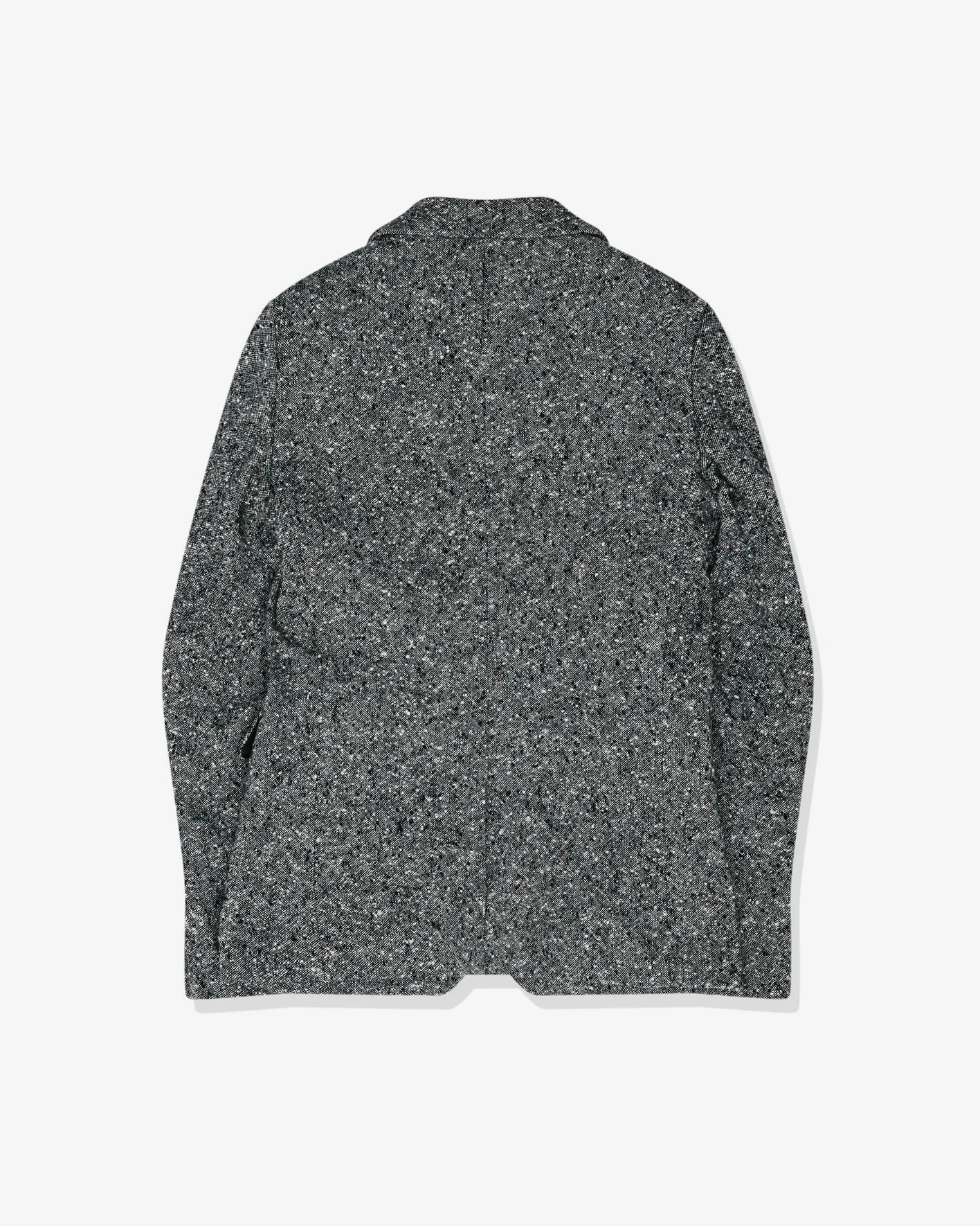 BLACK Comme des Garons Unisex Tweed Nep Jacket (Black/White)