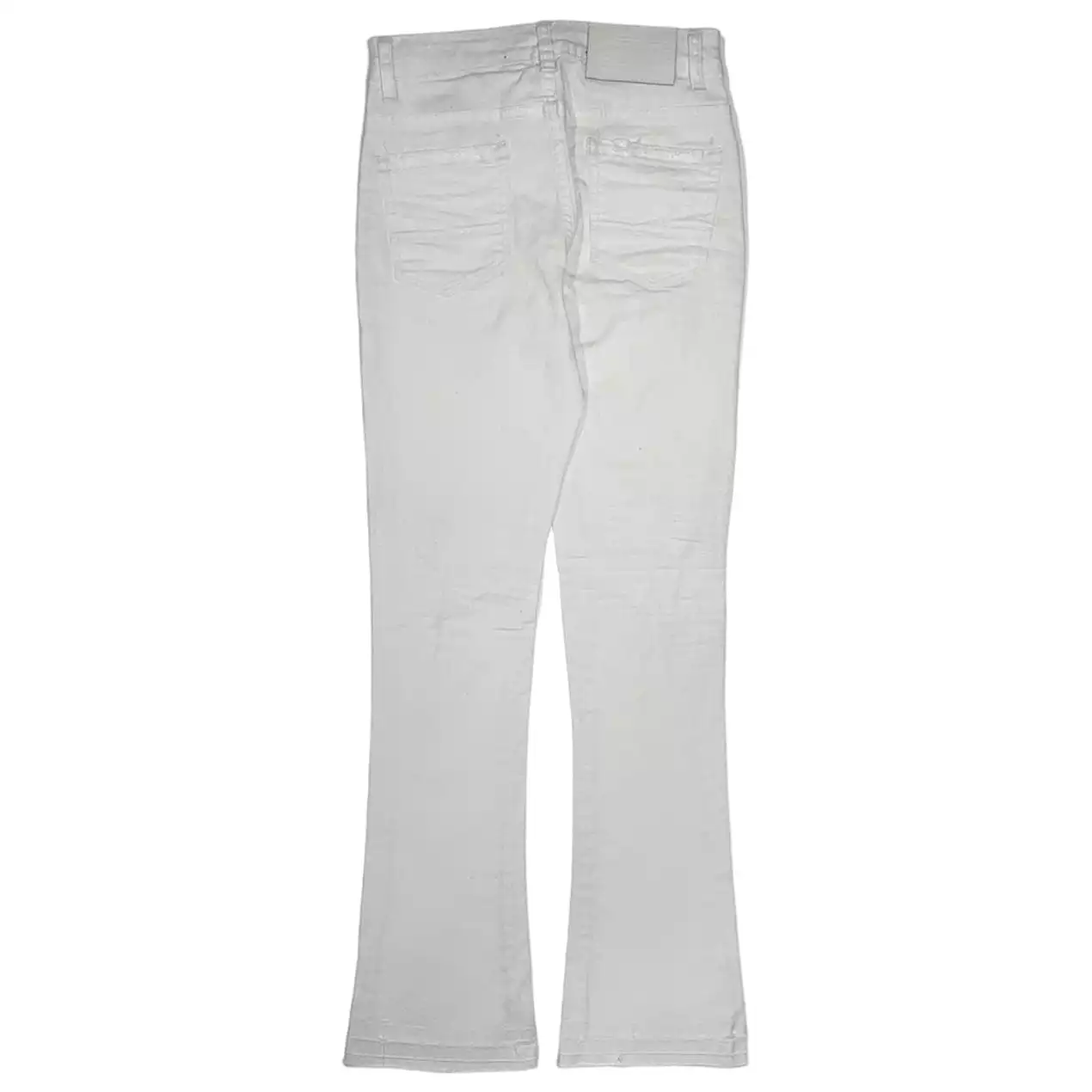 Boys Jordan Craig Martin Stacked Tribeca Twill Pants (White) JTF956RB