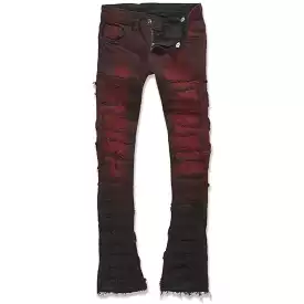 Boys Jordan Craig Stacked Oasis Denim (Magma) JTF1131B