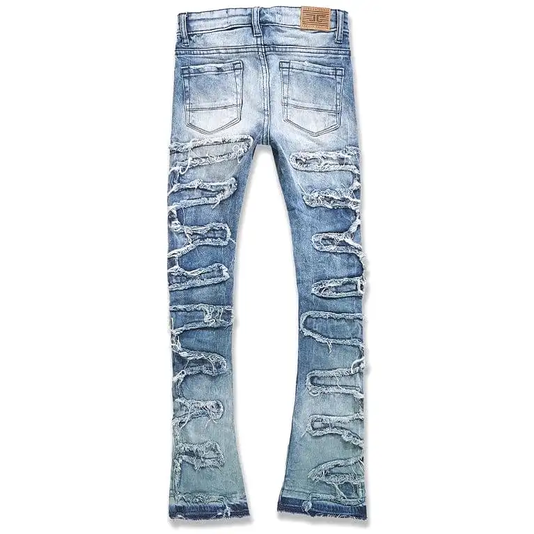 Boys Jordan Craig Stacked Oasis Denim (Nightfall) JTF1131B