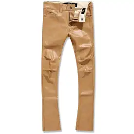 Boys Jordan Craig Stacked Thriller Pants (Mocha) JRF1139B