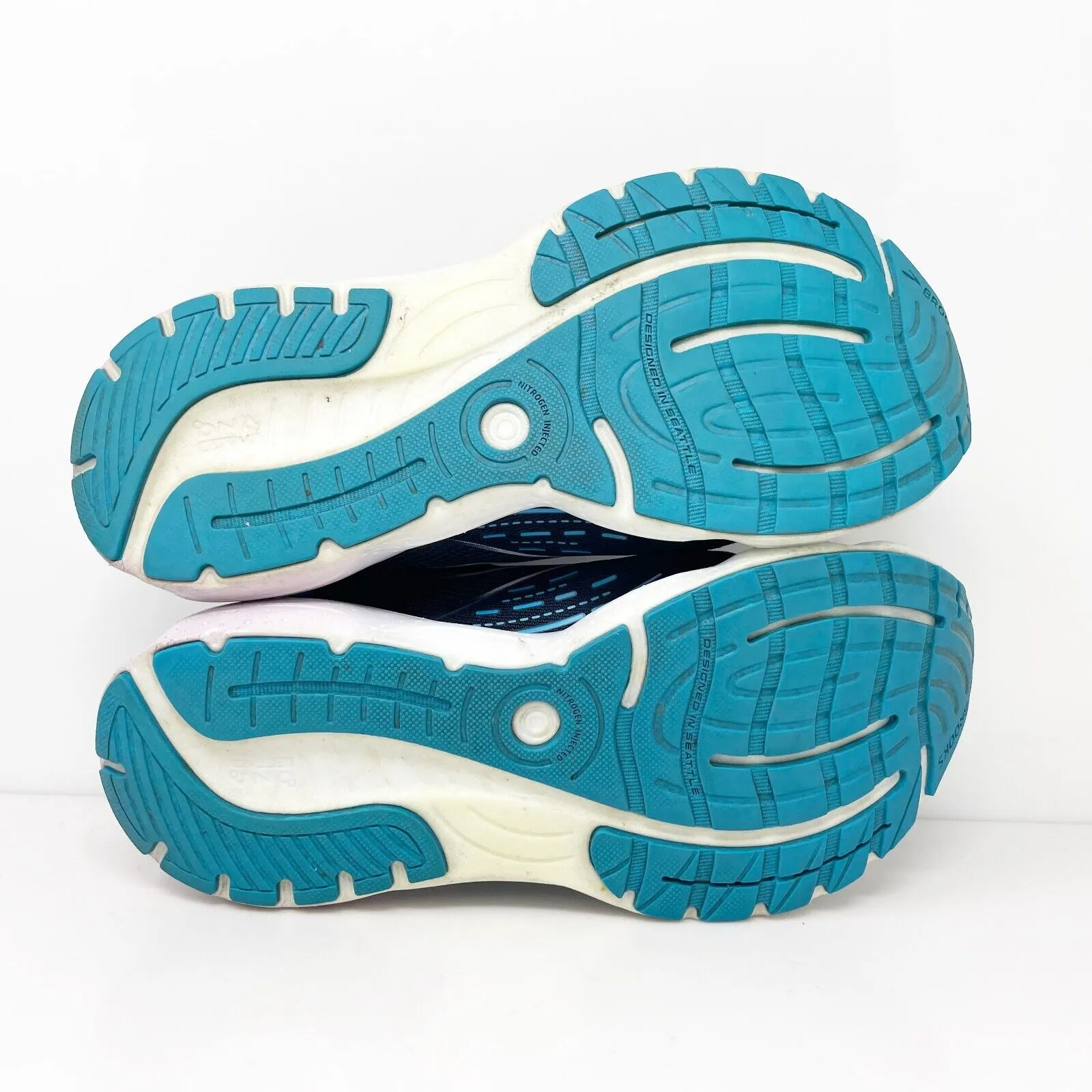 Brooks Womens Glycerin 20 1203691B499 Blue Running Shoes Sneakers Size 8.5 B