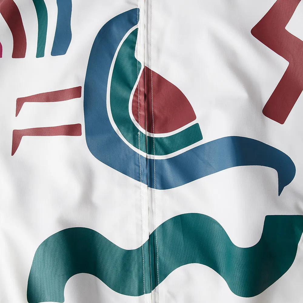 BY PARRA TENNIS MAYBE? TRACK JACKET // WHITE