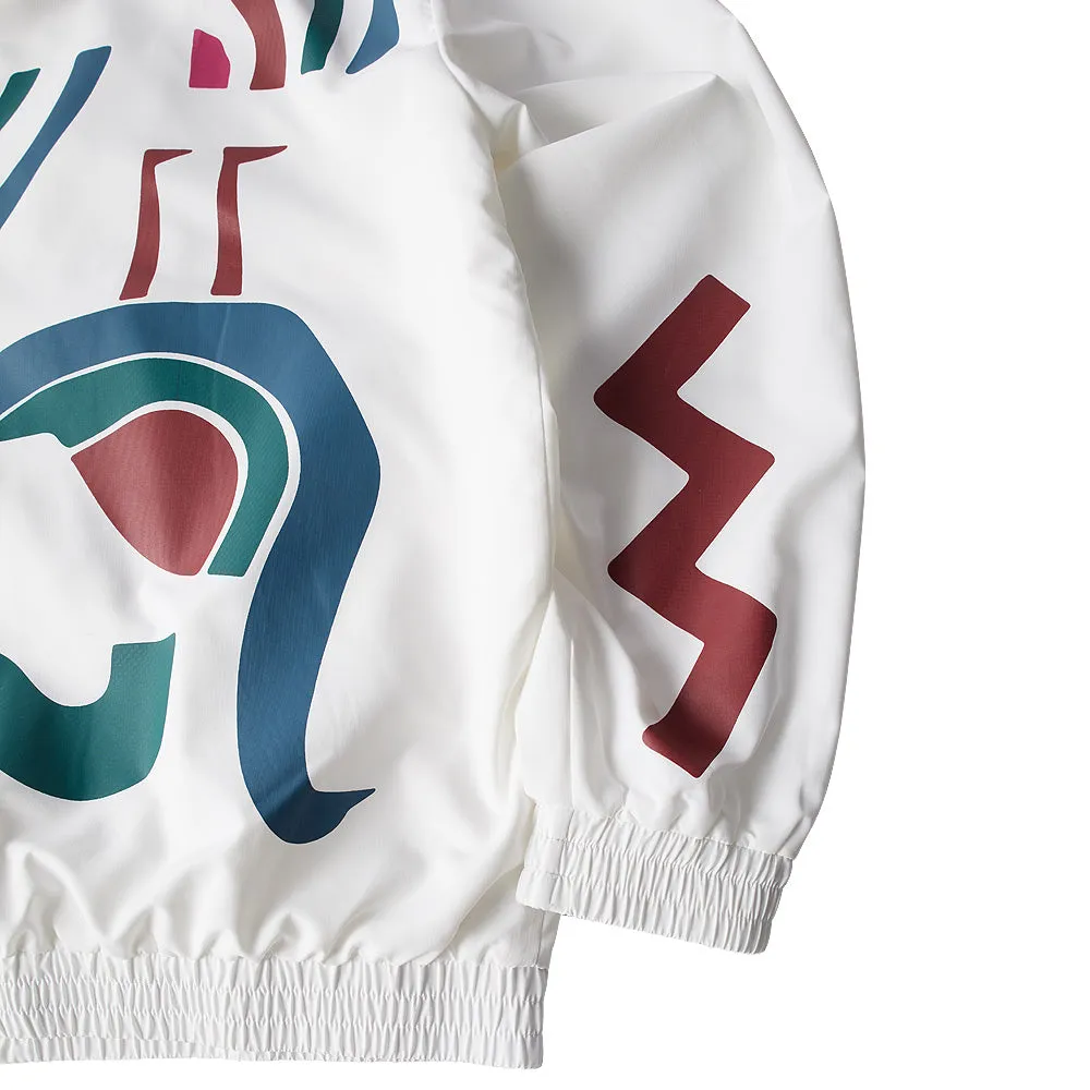 BY PARRA TENNIS MAYBE? TRACK JACKET // WHITE