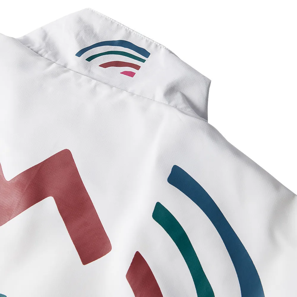 BY PARRA TENNIS MAYBE? TRACK JACKET // WHITE