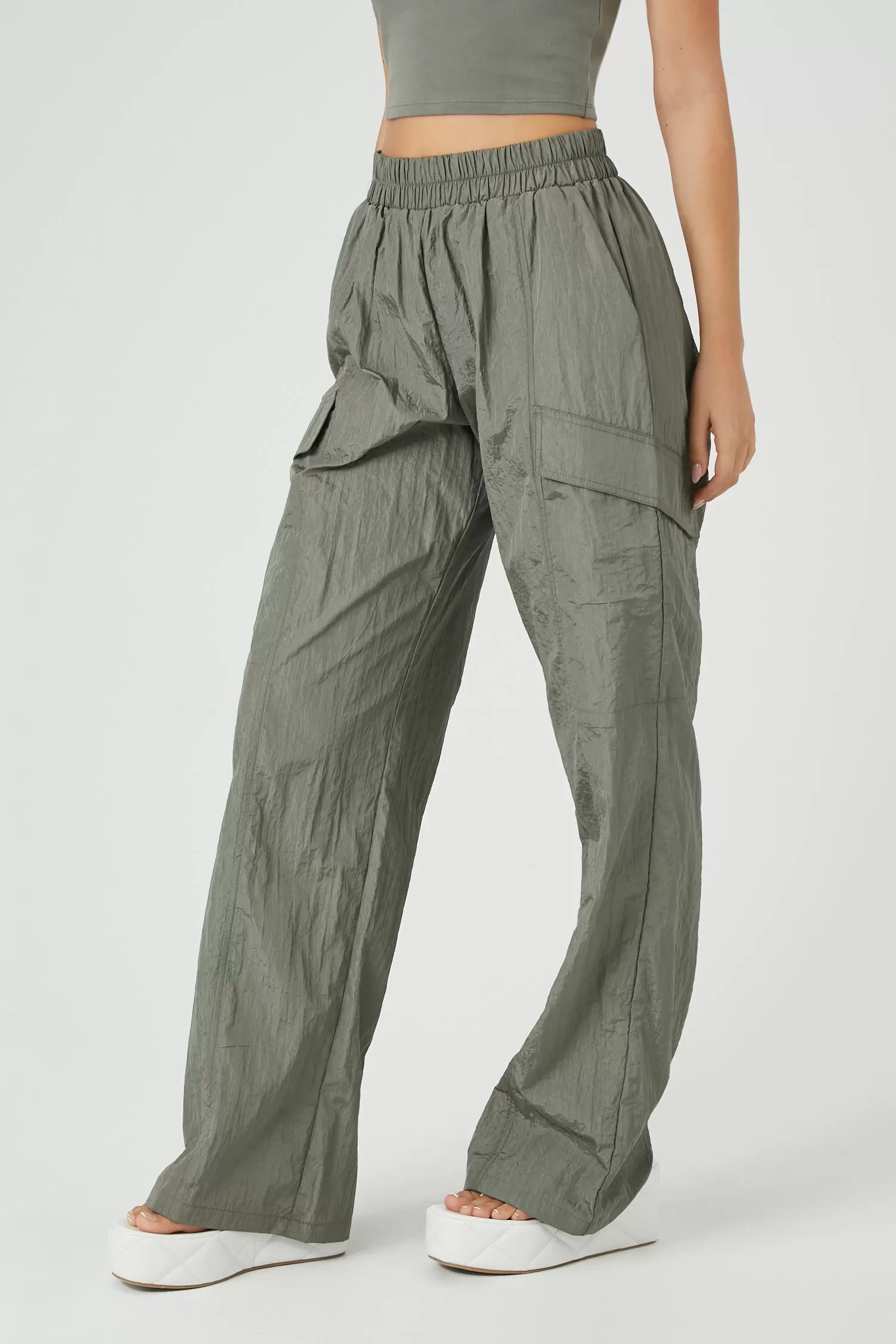 Cargo Straight-Leg Joggers