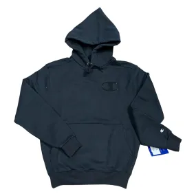 CHAMPION “SUPER FLEECE” BIG LOGO CONE HOODY- BLACK