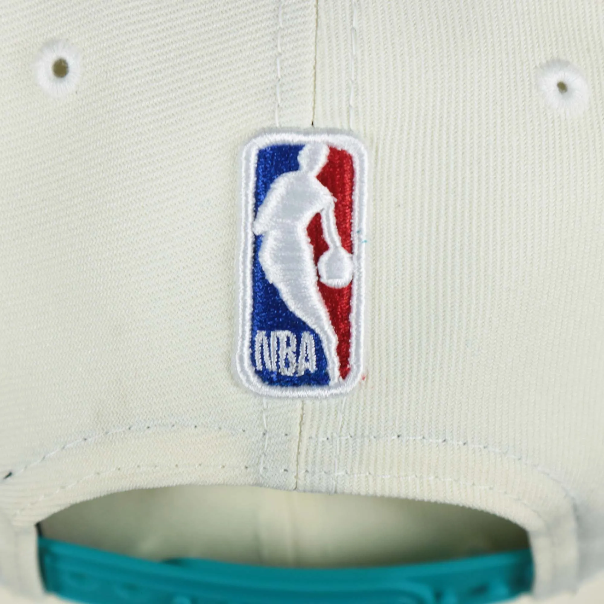 Charlotte Hornets NBA 2022 Draft Gray Bottom 9Fifty Snapback | New Era Cream/Turquoise