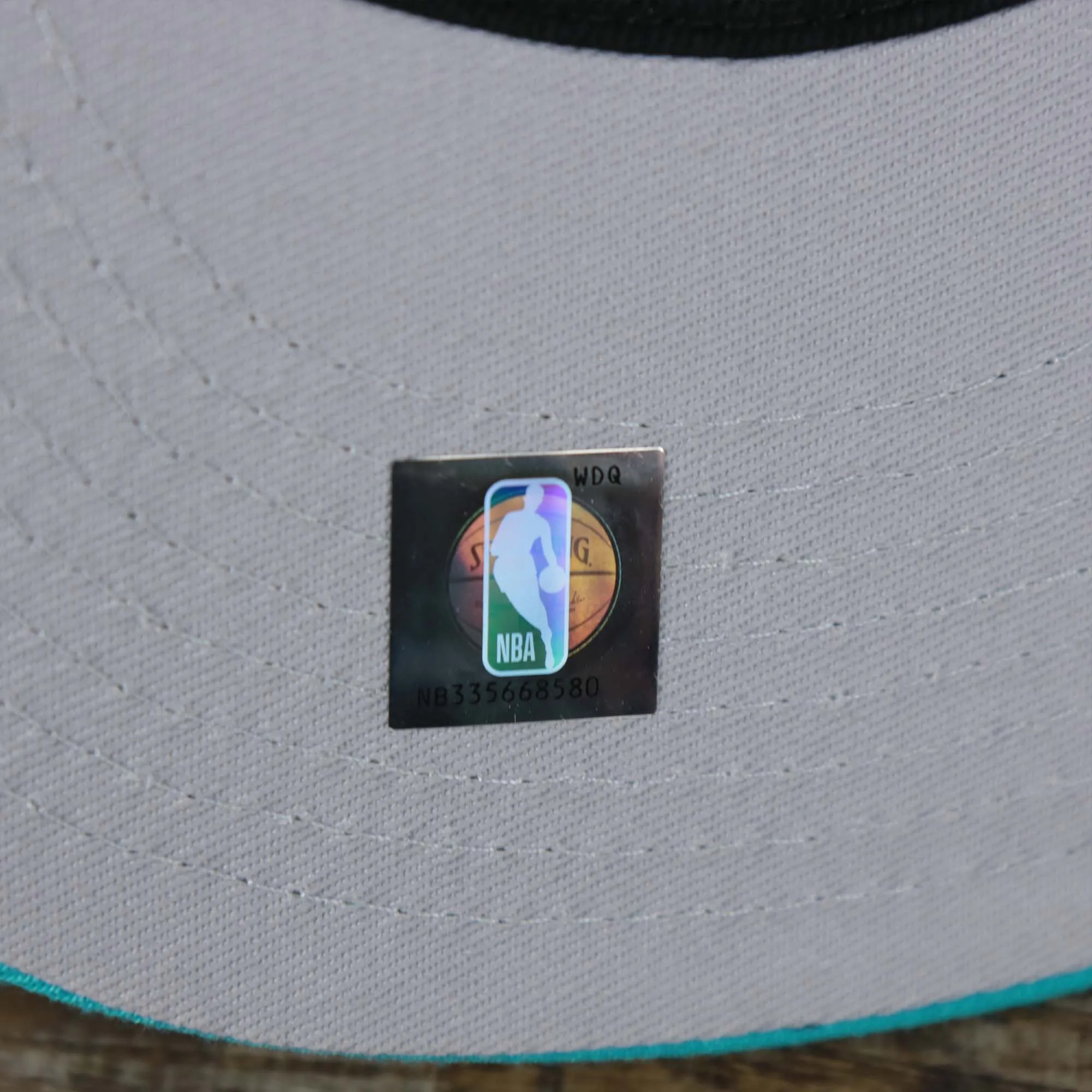 Charlotte Hornets NBA 2022 Draft Gray Bottom 9Fifty Snapback | New Era Cream/Turquoise