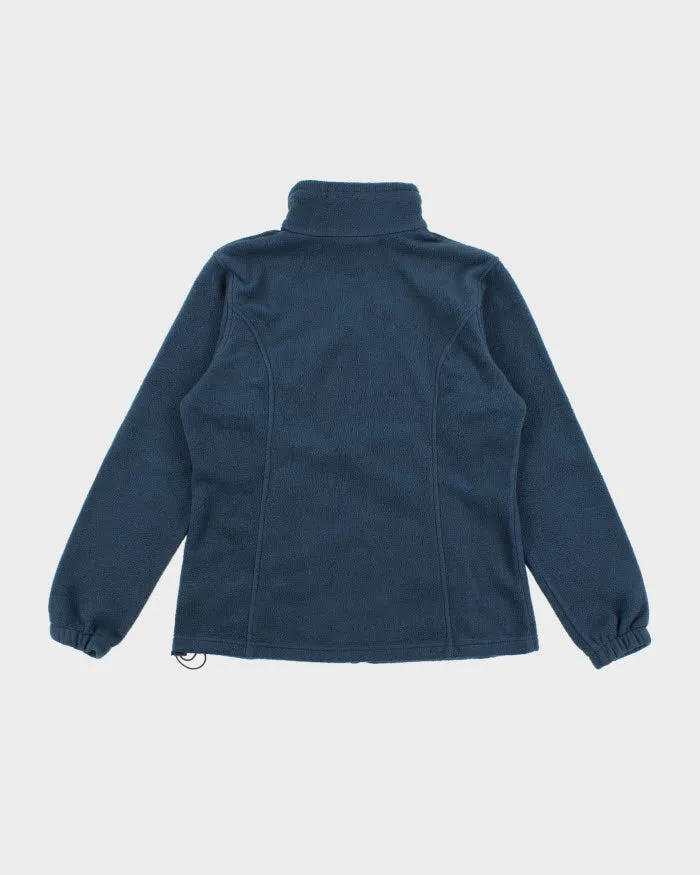 Columbia High Neck Blue Fleece - L