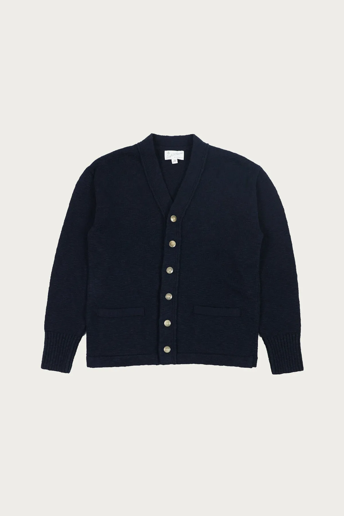 Cotton Summer Cardigan - Navy