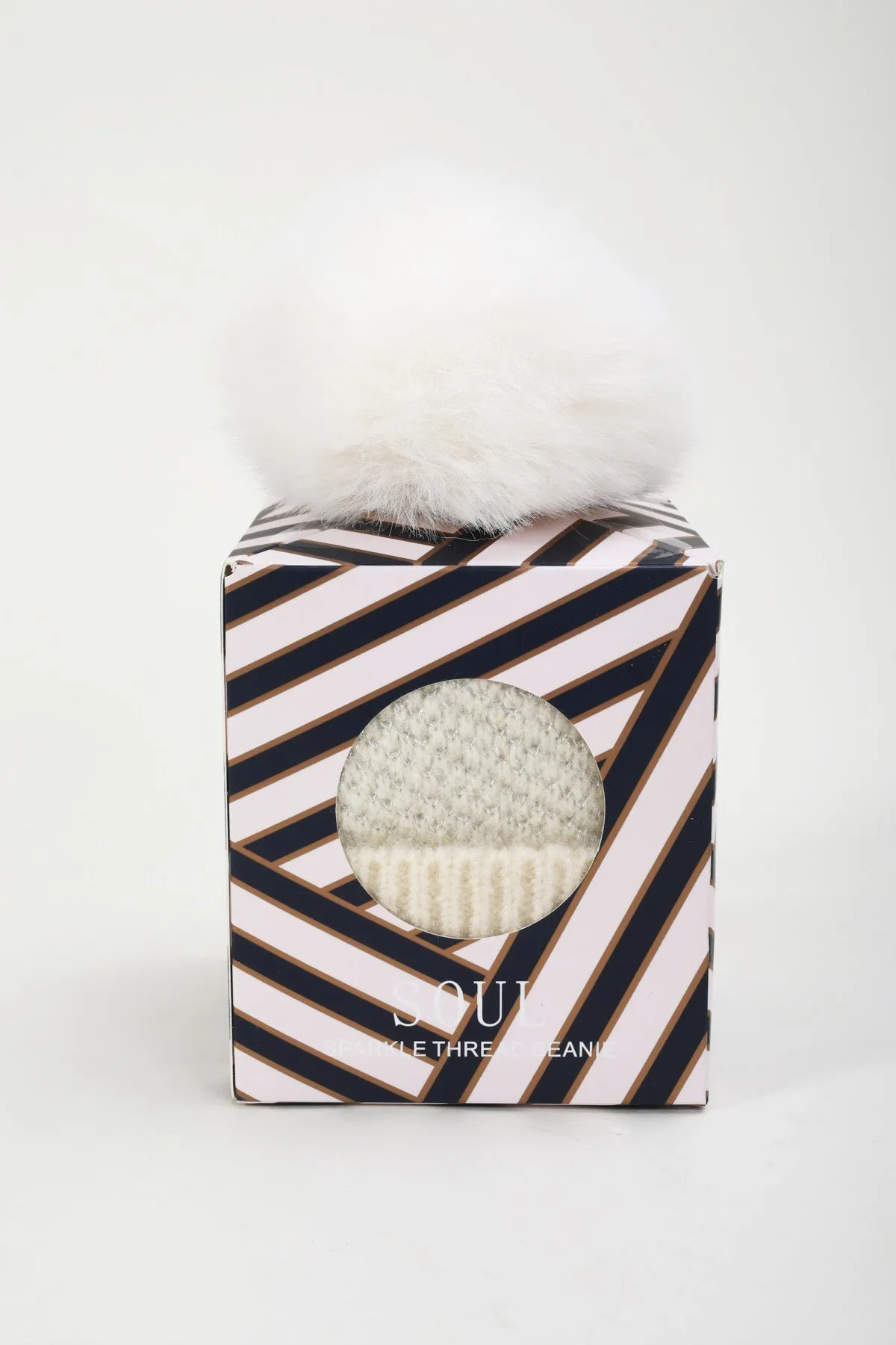 Cream Beanie In Box