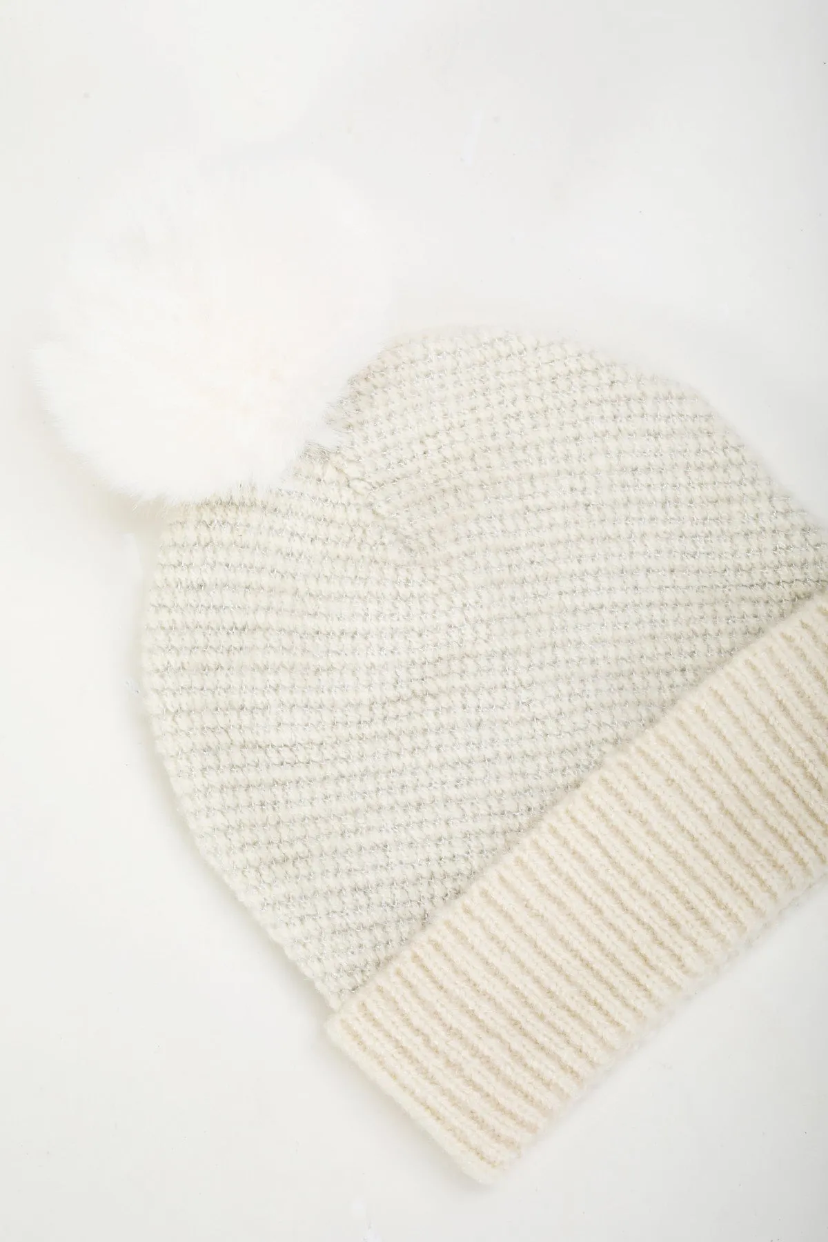 Cream Beanie In Box