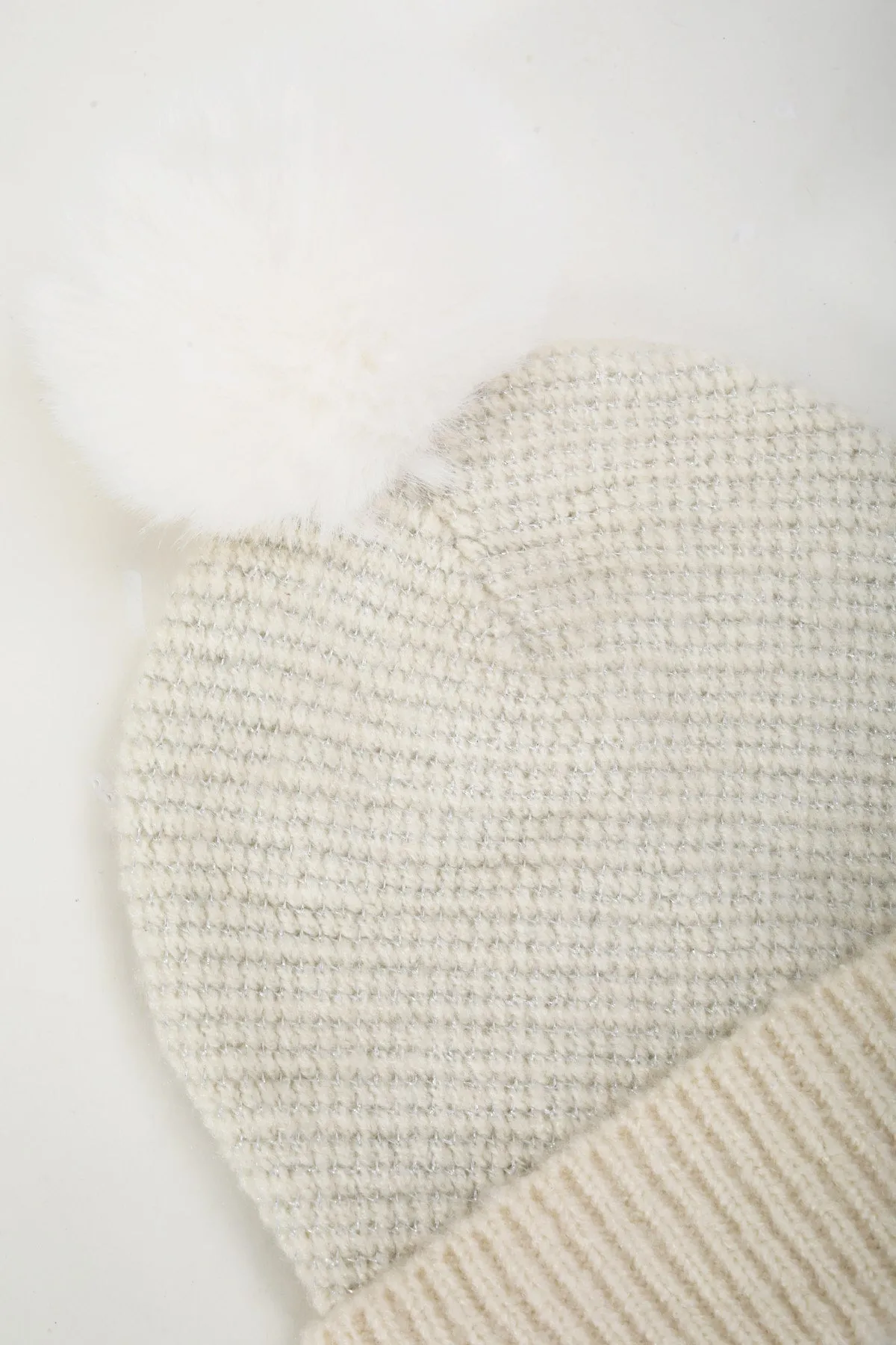 Cream Beanie In Box