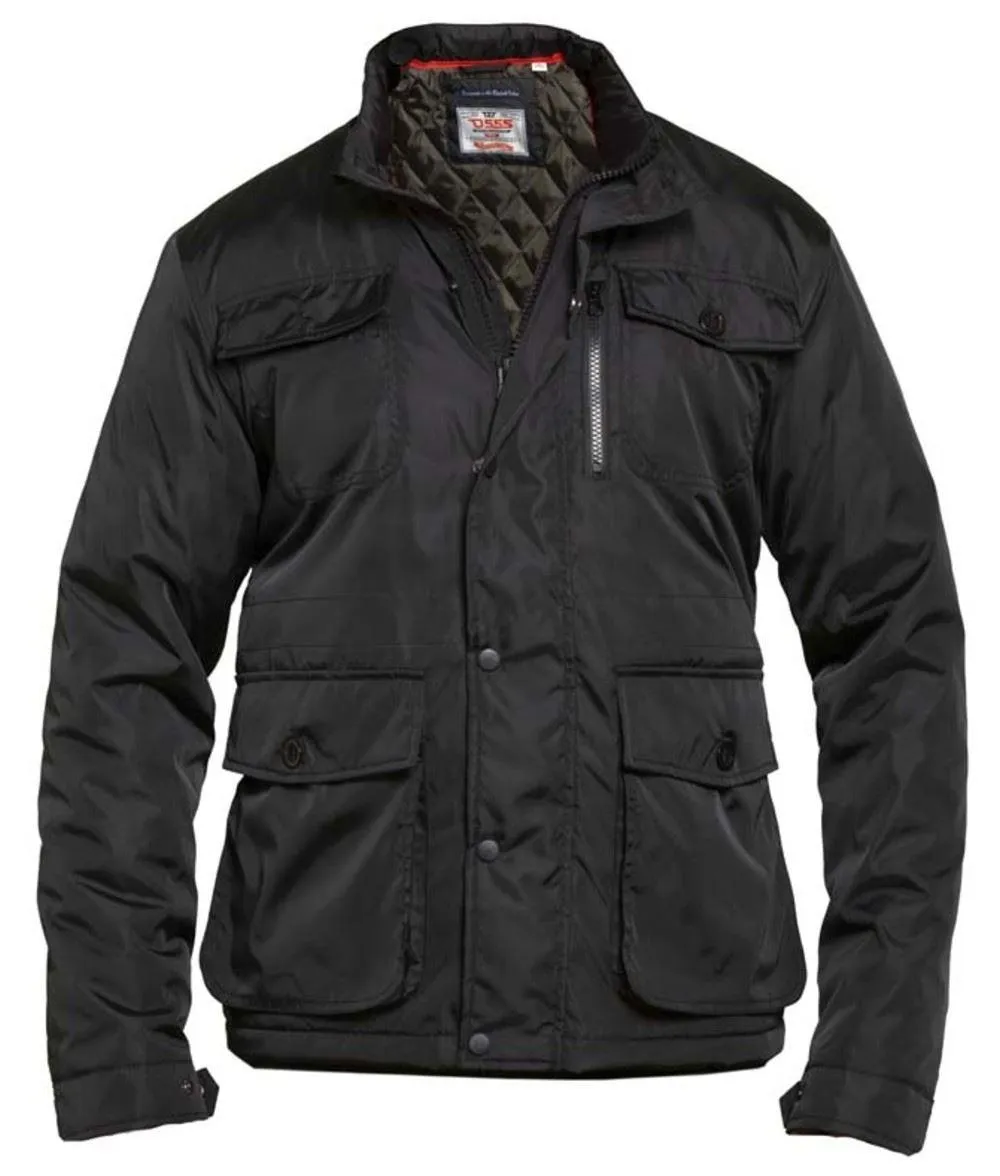 D555 Brentford 5 Pocket Jacket - Black