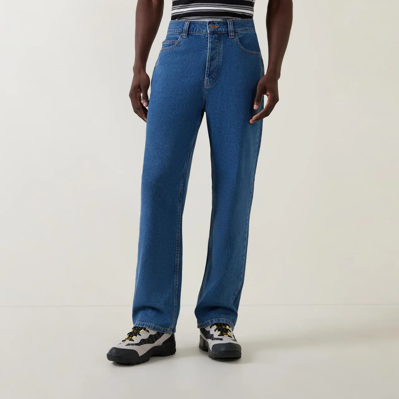 DICKIES Thomasville Loose Straight-Leg Jeans - Blue