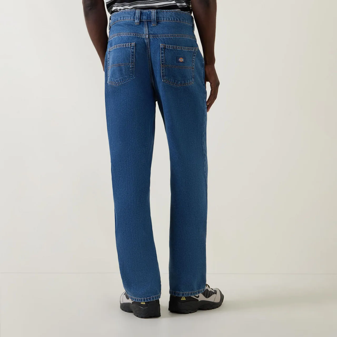 DICKIES Thomasville Loose Straight-Leg Jeans - Blue