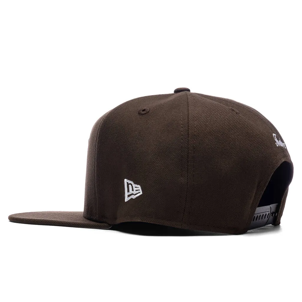 Feature x New Era 9Fifty A-Frame Snapback - Walnut