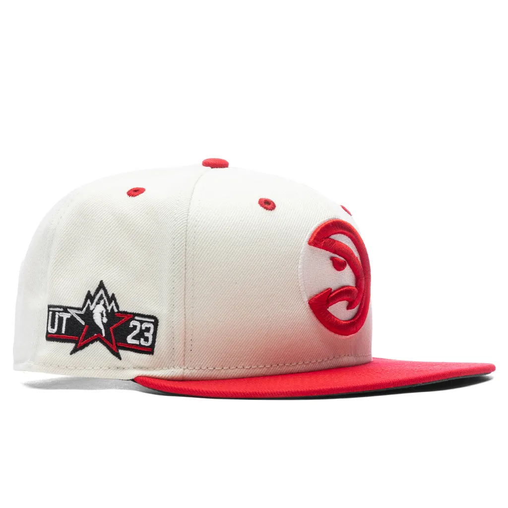 Feature x New Era 9FIFTY Snapback - Atlanta Hawks