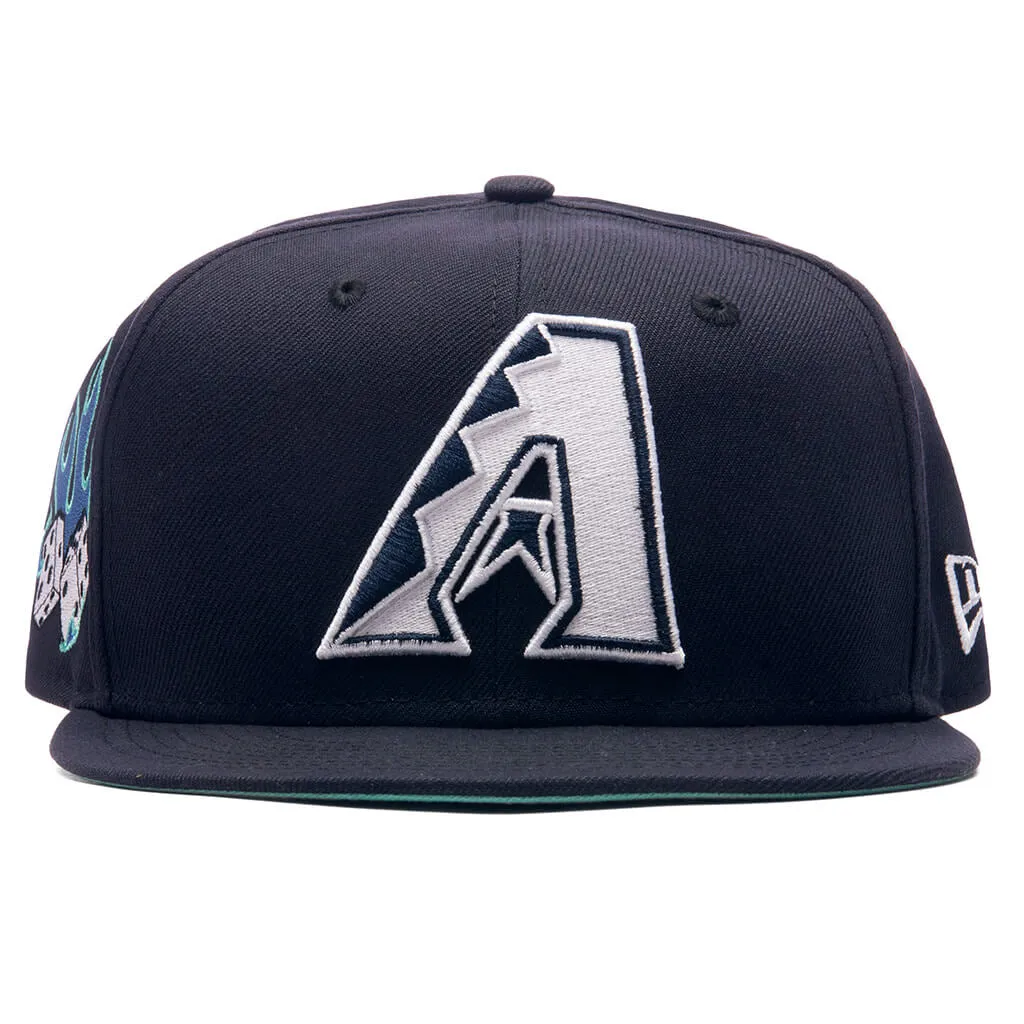 Feature x New Era Flaming Dice 59FIFTY Fitted - Arizona Diamondbacks