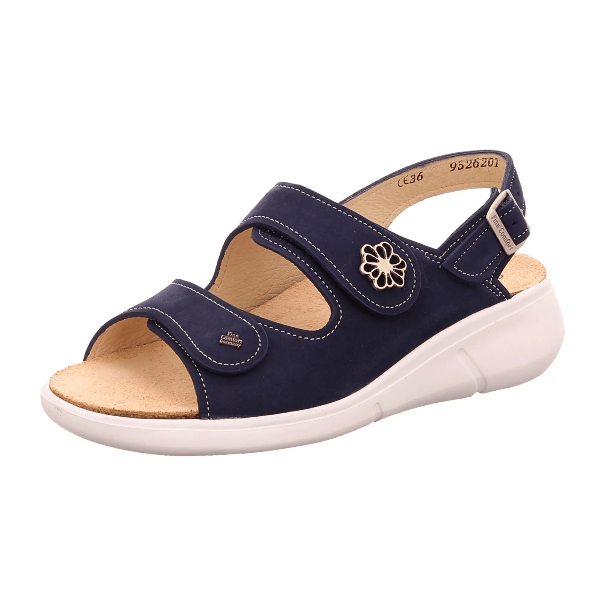 Finn Comfort Faial Women's Comfortable Blue Sandals