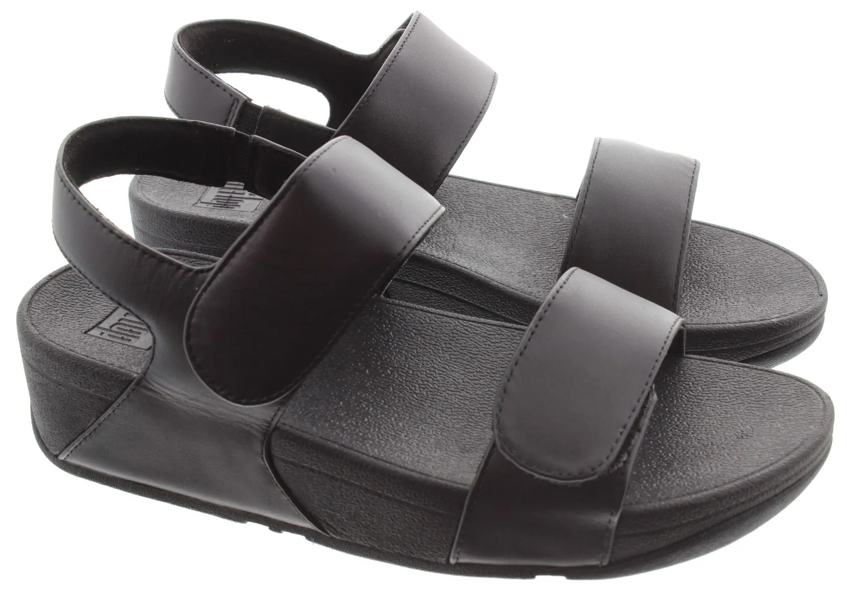 FITFLOP Ladies Lulu Adjustable Back Strap Sandals In Black