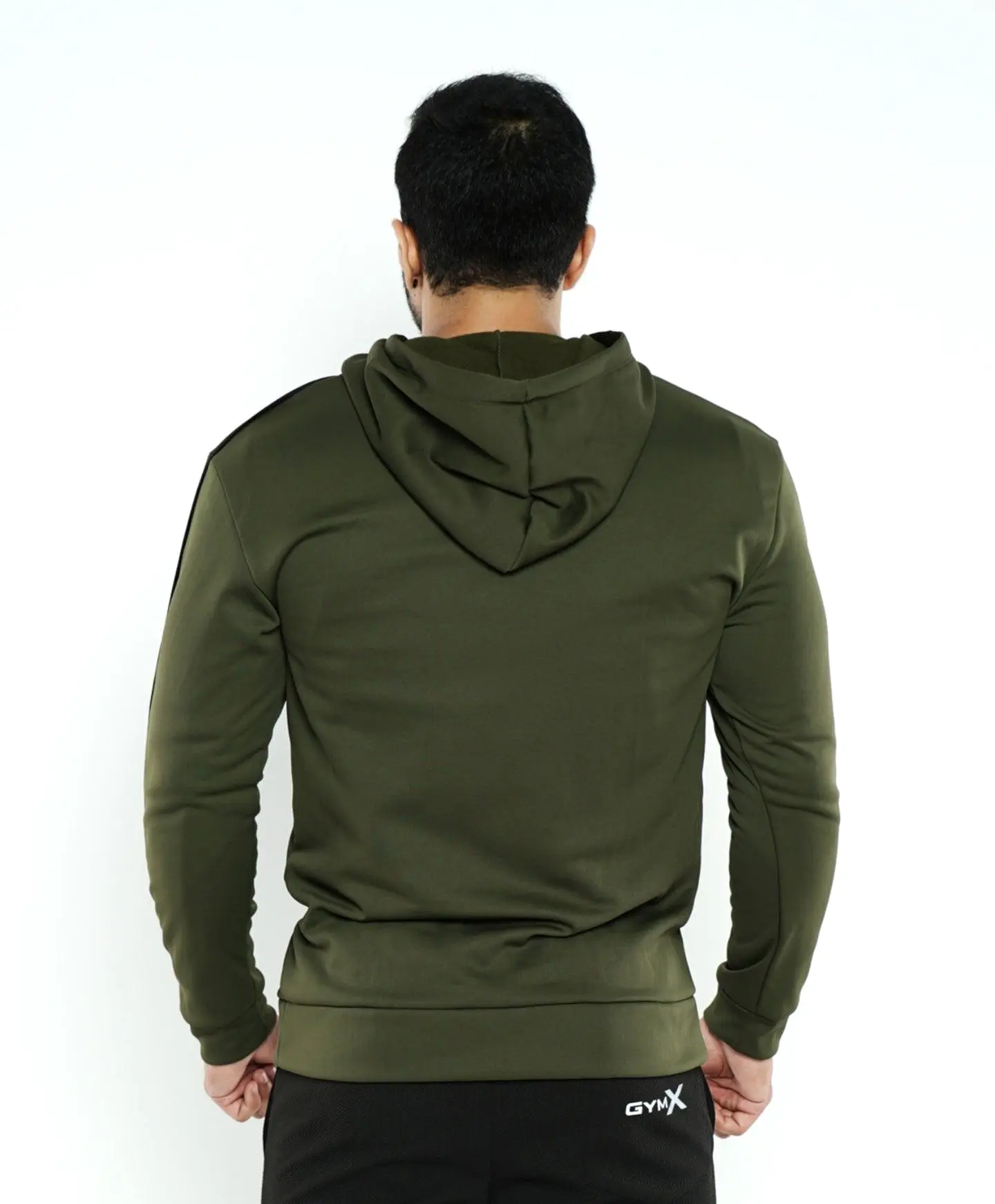 Fleece Tech Hoodie- Olive Green - Sale