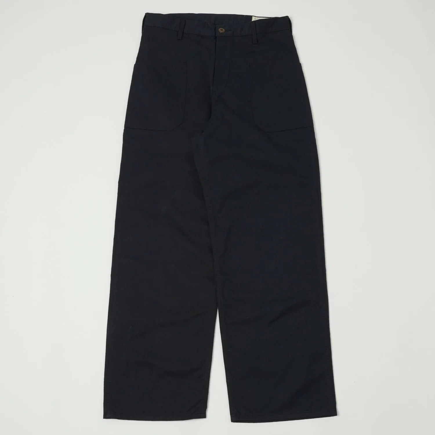 Full Count 1119-3 Old Japanese Twill US Navy Trouser - Black