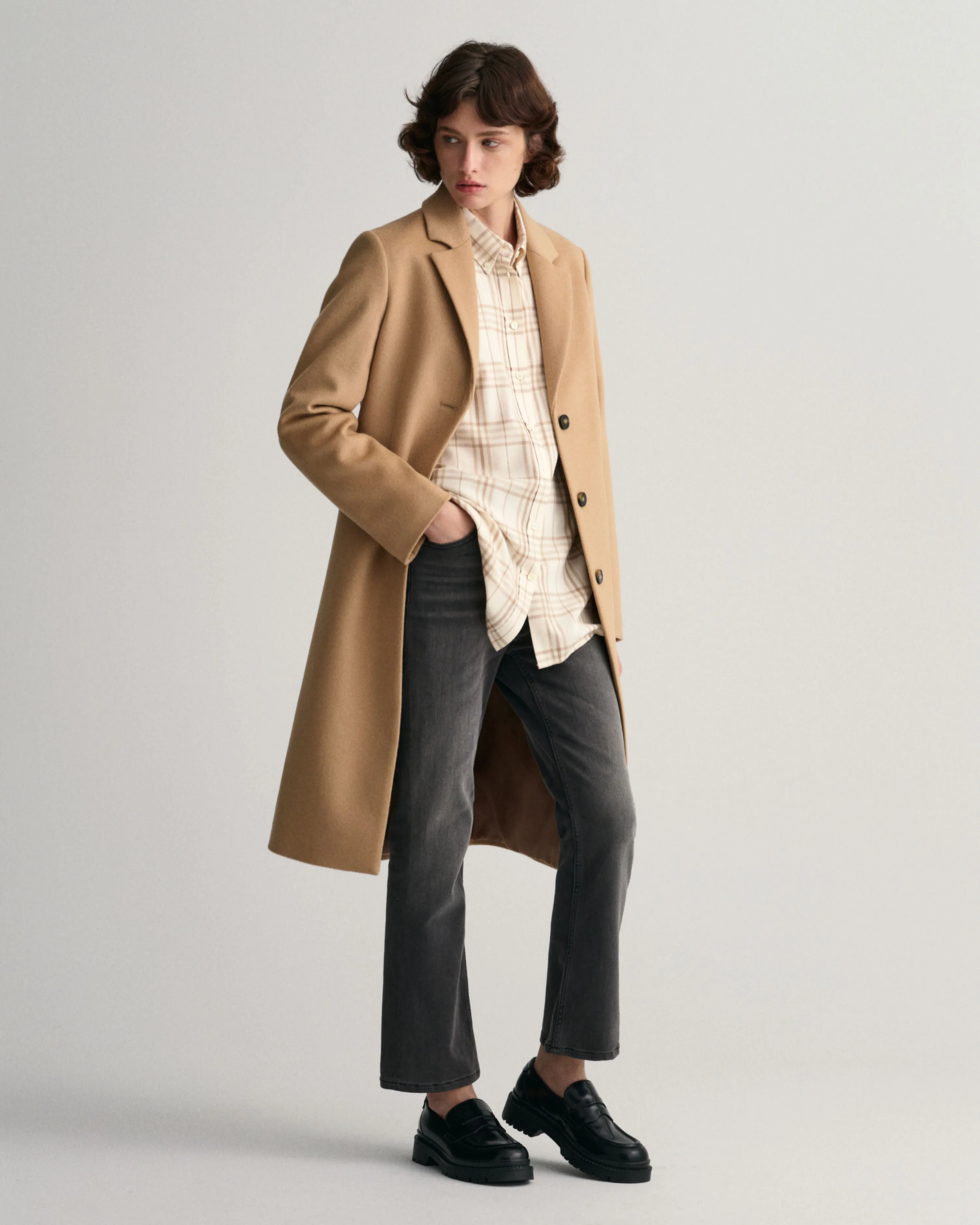 GANT Wool Blend Tailored Coat 1081