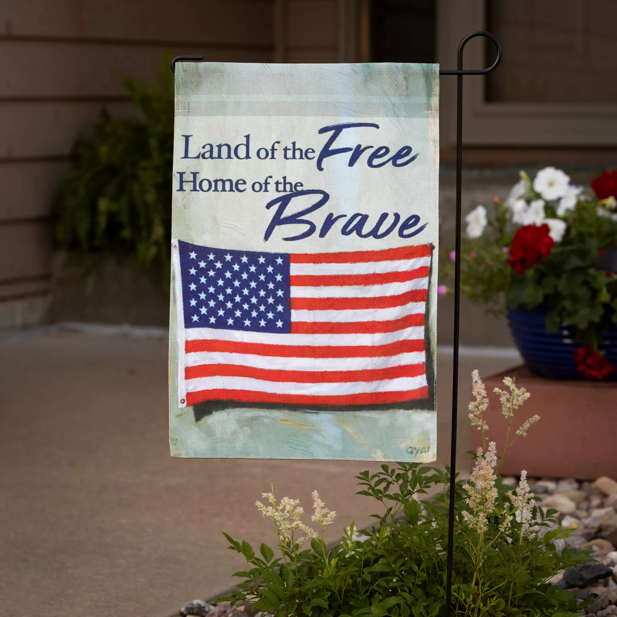 Gygi Old Glory Garden Flag