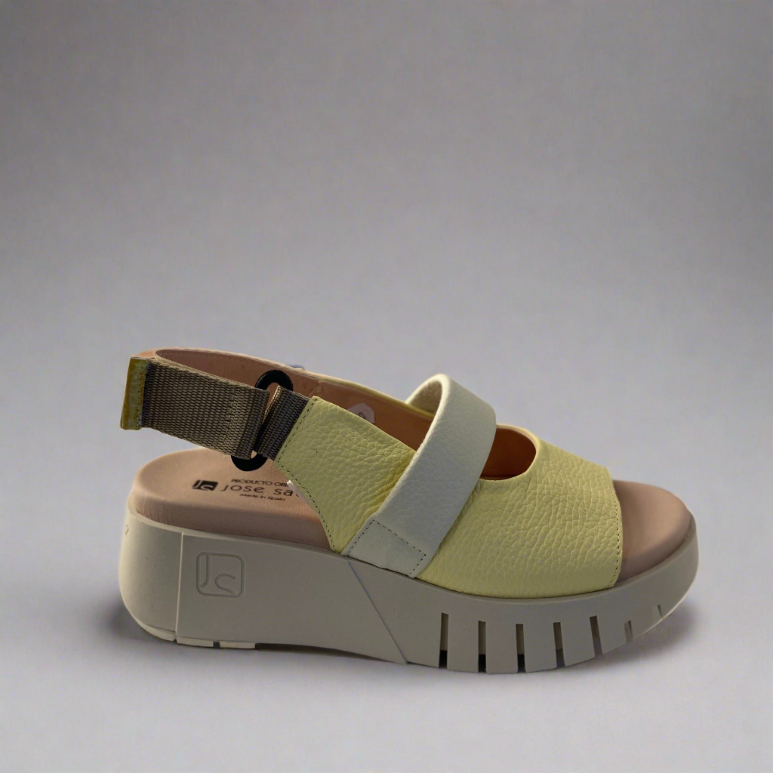 JOSE SAENZ CHUNKY SOLE SANDAL 4206-BG-I YELLOW