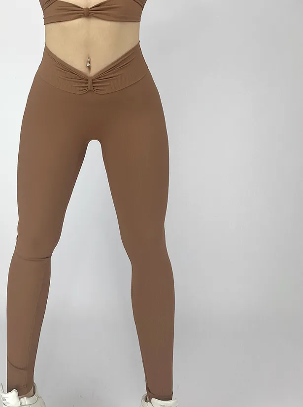 La Fitwear Legging First Meet Brown