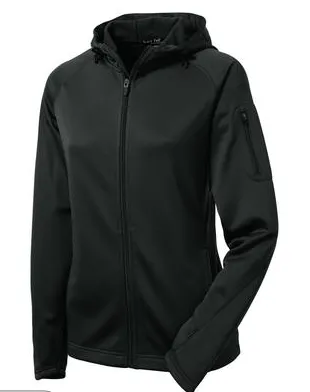 LADIES TECH FLEECE FULL ZIP JACKET