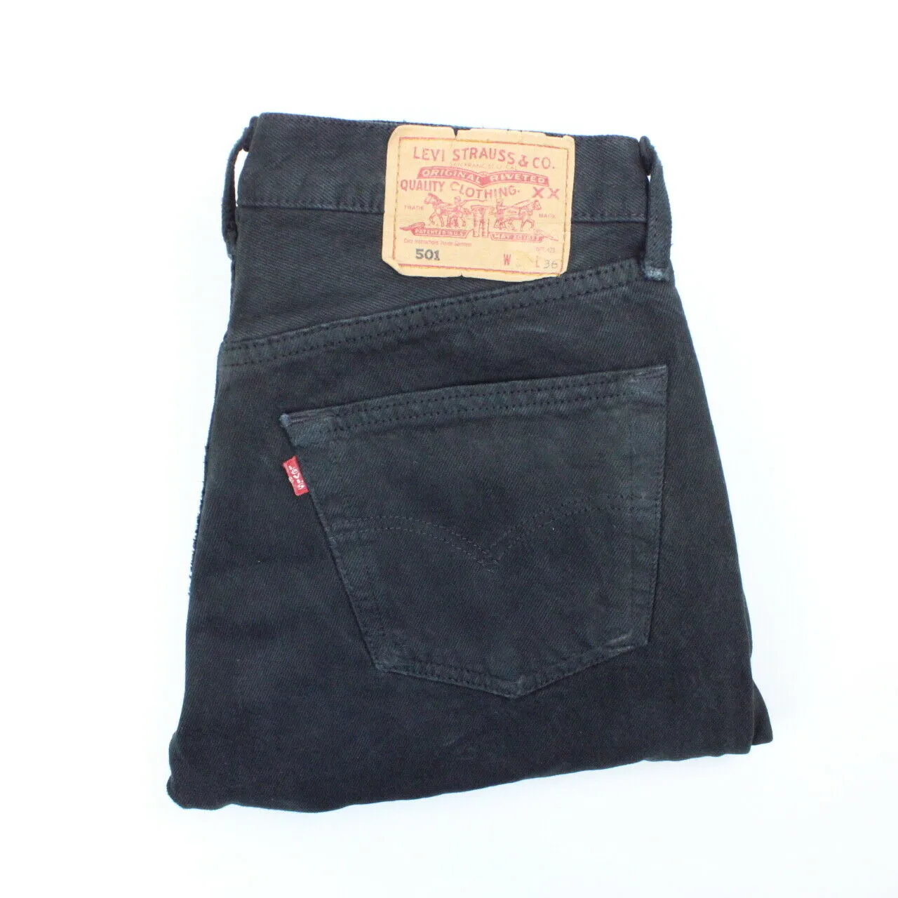 LEVIS 501 Jeans Black | W30 L36