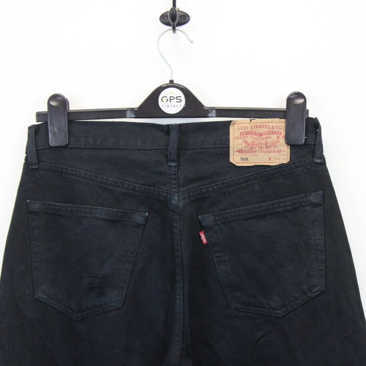 LEVIS 501 Jeans Black | W30 L36