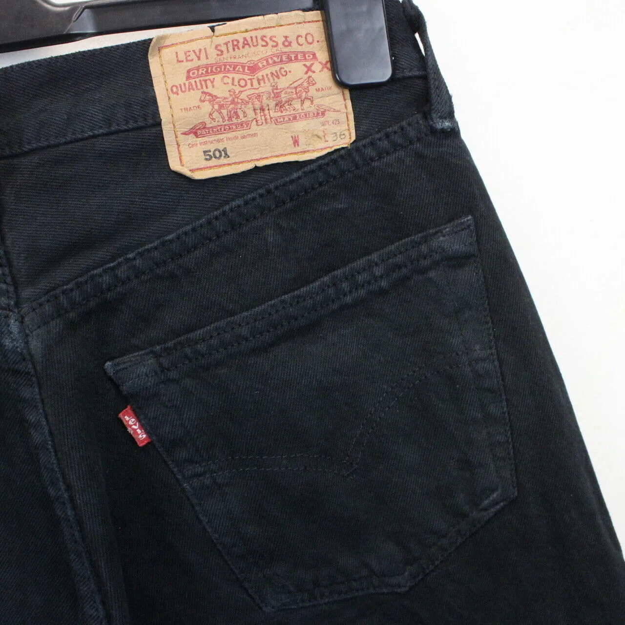 LEVIS 501 Jeans Black | W30 L36